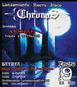 9 de Enero: Lanzamiento disco de Chronos