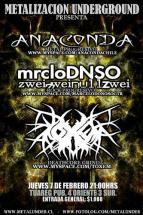 7 de Febrero: Anaconda, Marcelo Donoso y Toxem