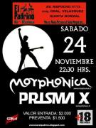 24  de Noviembre : Morphonica y Prisma X en Bar el Padrino