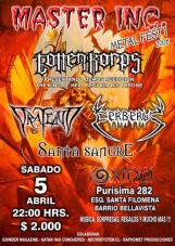 5 de Abril: Master Inc. Metal Fest