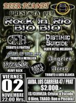 Viernes 2 de Noviembre: Rock in Rio Bio Bio