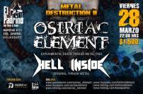 Viernes 28 de Marzo: Metal Destruction II