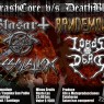 18 de Agosto: ThrashCore vs./ DeathBlack