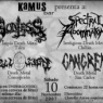 10 de Noviembre; Spectral Abomination, Gangrena, Hell Sign y Godless en Chillan