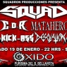 19 de Enero: Squad + Invitados en el Oxido Bar