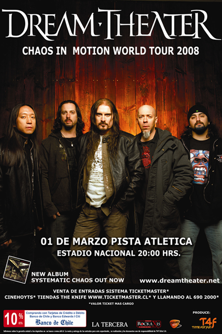 Dream Theater en Chile