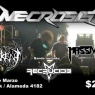 8 de Marzo: Necrosis, Abhorrent, Massive Power y Recrucide en Piraña's Rock