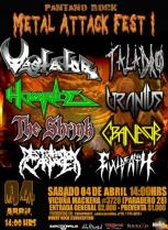 4 de Abril: Metal Attack Fest