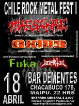 18 de Abril: Chile Rock Metal Fest I