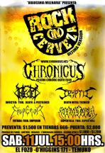 11 de Julio: Rock in Cerveza - Psycho Chronic Death Tour