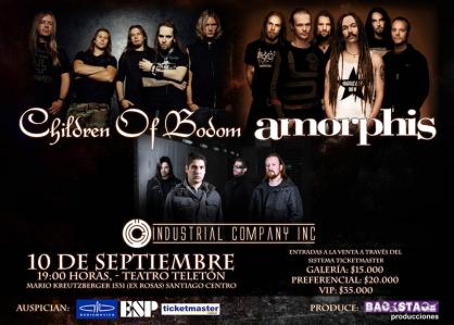 Children of Bodom y Amorphis