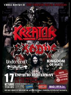 17 de Octubre: Chile Rocks II - The Thrash Metal Madness