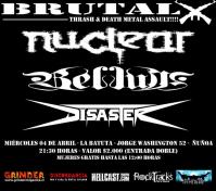 4 de Abril: Brutal Thrash and Death Metal Assault
