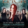 14 de Abril: Epica en Chile - Donación de Recaudaciones