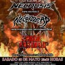 8 de Mayo: Necrosis, Necrodead y Crude Bastard