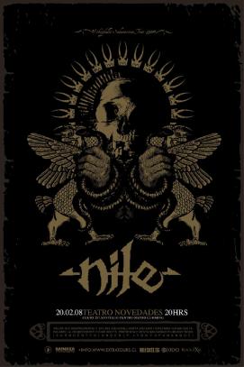 20 de Febrero: Nile en Chile