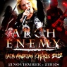21 de Noviembre: Arch Enemy en Chile - Grabación de DVD