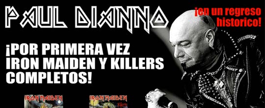 8 de Junio: Paul Di'Anno en Chile - Cambio de Recinto