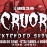 15 de Abril: Show extendido de Cruor en Santiago