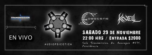 Audiopsicotica, Obscene y Knell